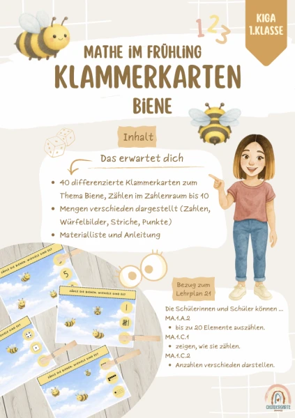 Fiches à pinces Abeille (ZR jusqu'à 10)