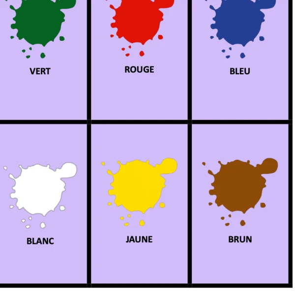 Memory – Les couleurs