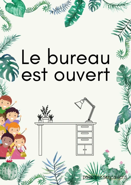 Ouverture - fermeture du bureau