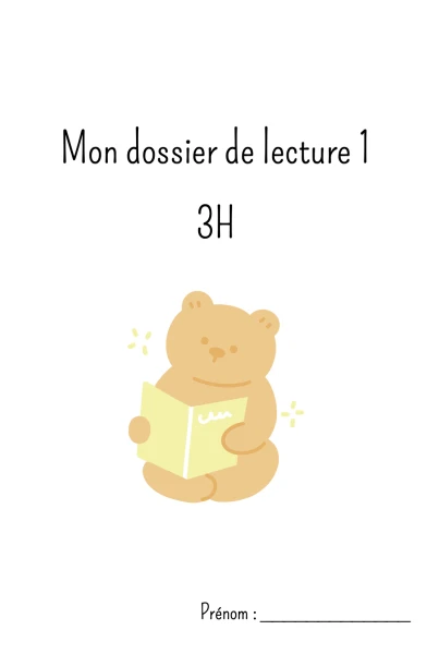 Dossier de lecture 1 3H