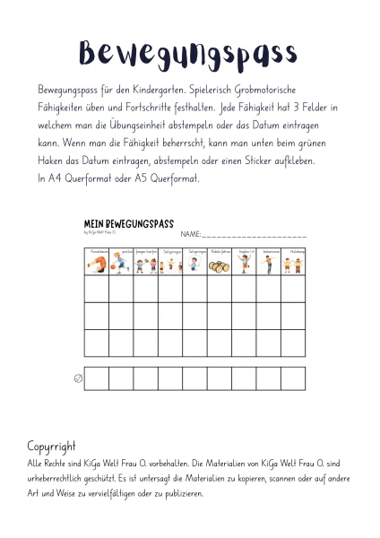 Bewegungspass