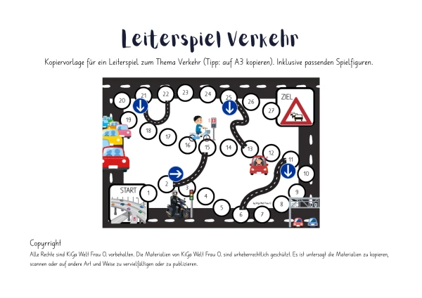 Leiterspiel Verkehr