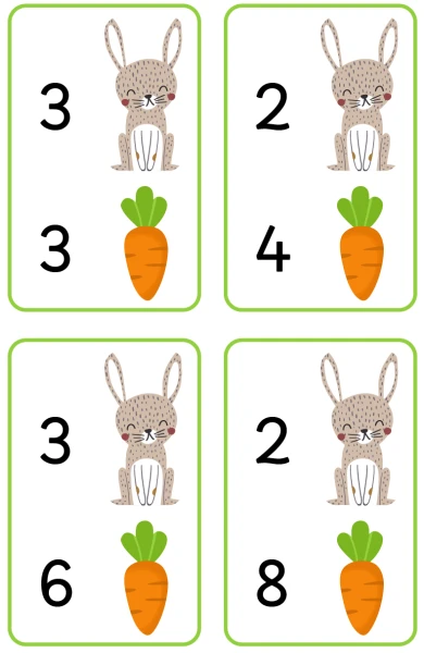 Petits problèmes de maths avec les lapins