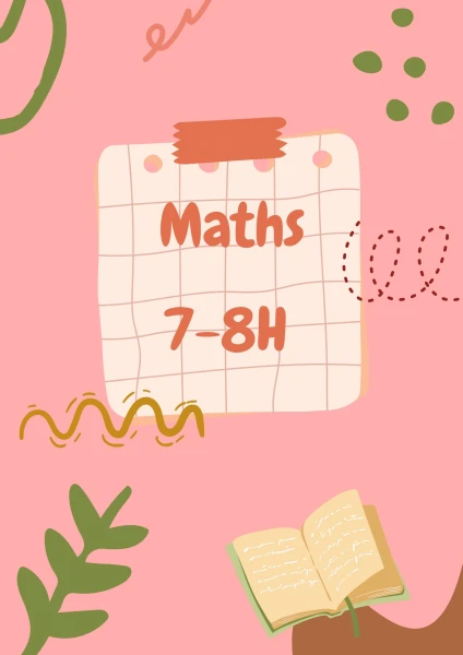 Maths 7H-8H - Techniques de calcul (fiche d'exercices + corrigé)