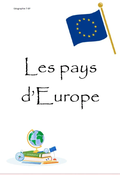 Les pays d'Europe