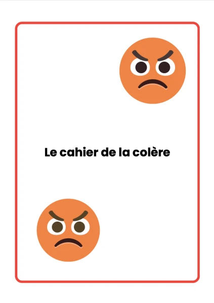 Le cahier de la colère