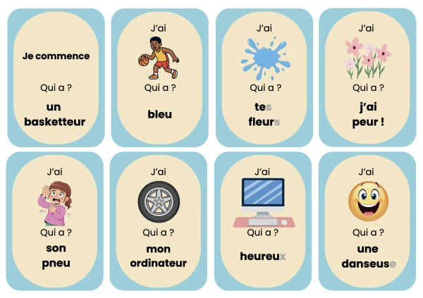 3H : J'ai, qui a du son eu, oeu
