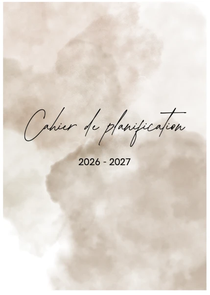 Cahier de planification 26-27