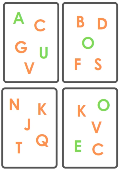jeu de la tapette pour les lettres ou le son des lettres