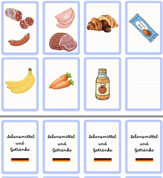 7H ALL Einheit 10 - Spiel : im Restaurant