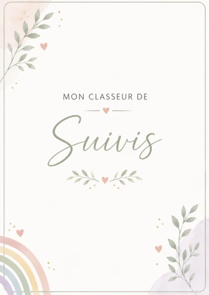Mon classeur de suivis