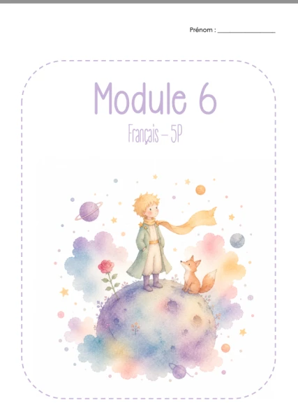 Constats 5P - Module 6