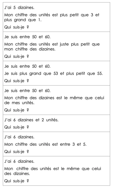 Nombres mystères 50-99