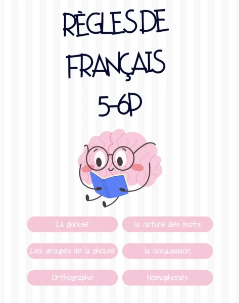 Règles de français 5-6P