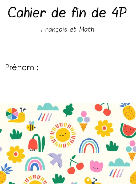 Dossier de fin de 4P - FR et MATH