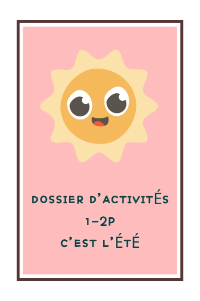 Activité pour l'été