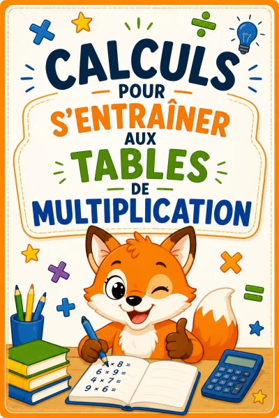 Calculs pour s'entrainer aux tables de multiplication
