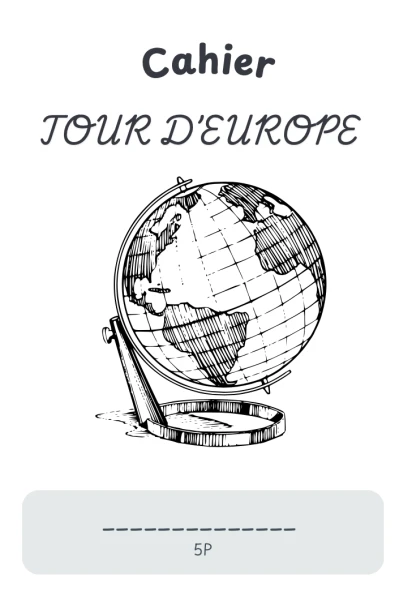 Carnet d'écriture Europe