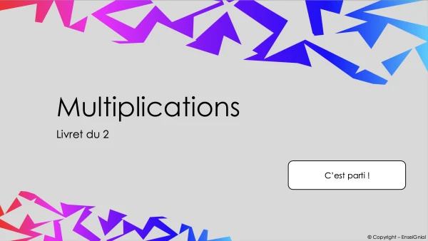 Multiplications / Livret 2
