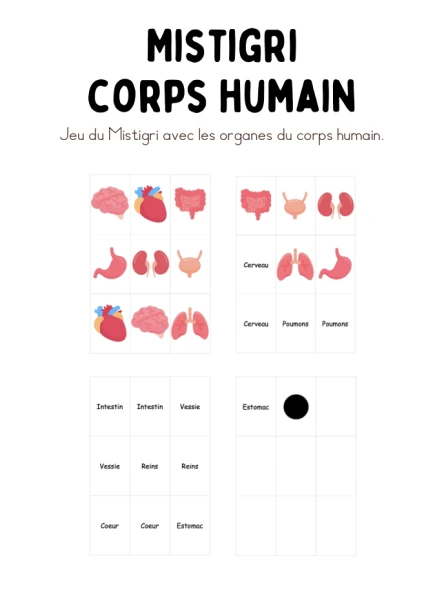 Mistigri - Corps humain