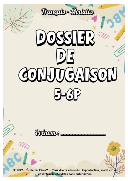 Dossier de verbes 5-6P