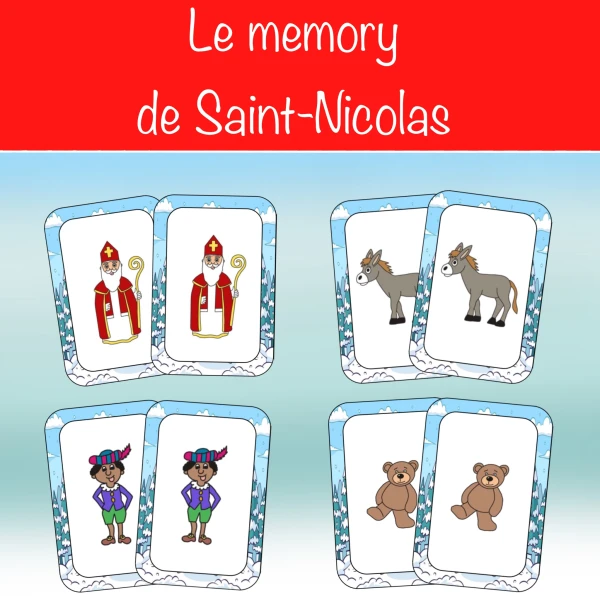 Le memory de Saint-Nicolas