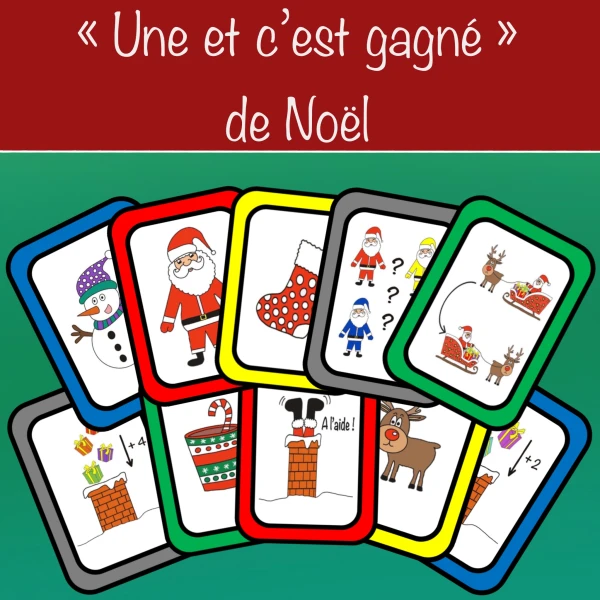 "Une et c'est gagné" de Noël