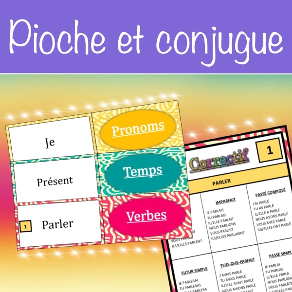 Pioche et conjugue
