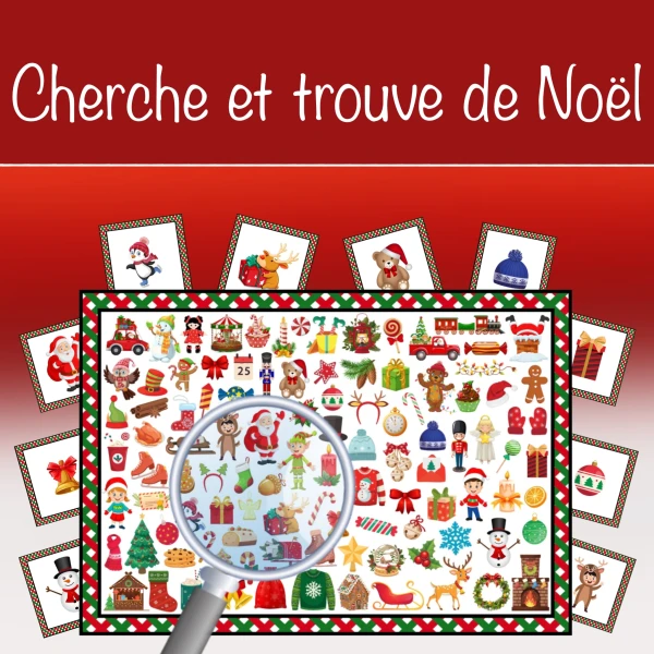 Cherche et trouve de Noël