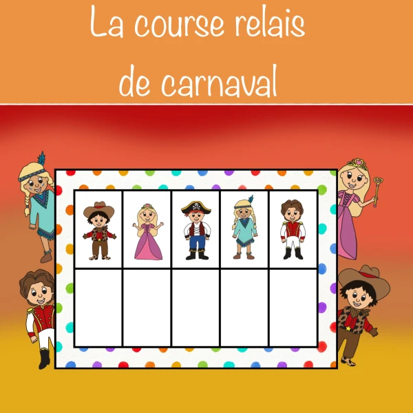 La course relais de carnaval