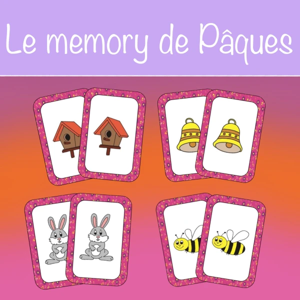 Le memory de Pâques