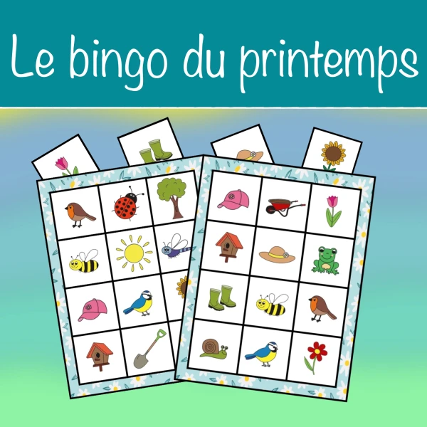Le bingo du printemps