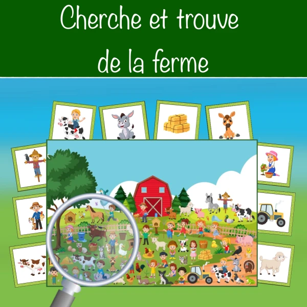 Cherche et trouve de la ferme