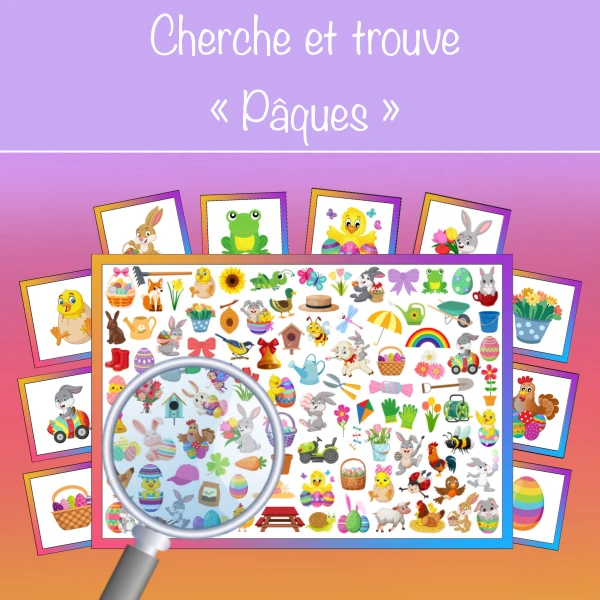 Cherche et trouve "Pâques" 2