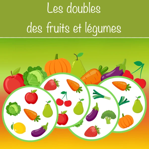 Les doubles des fruits et légumes