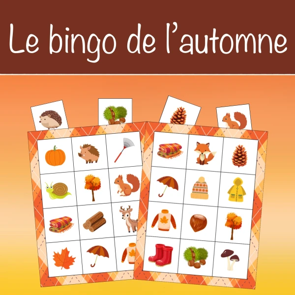 Le bingo de l'automne