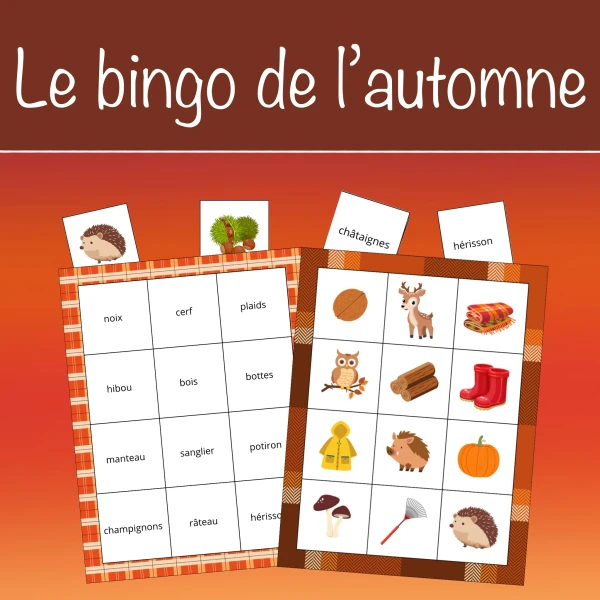 Le bingo de l'automne 2