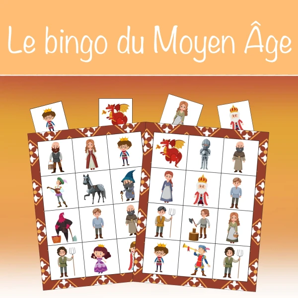 Le bingo du Moyen Âge