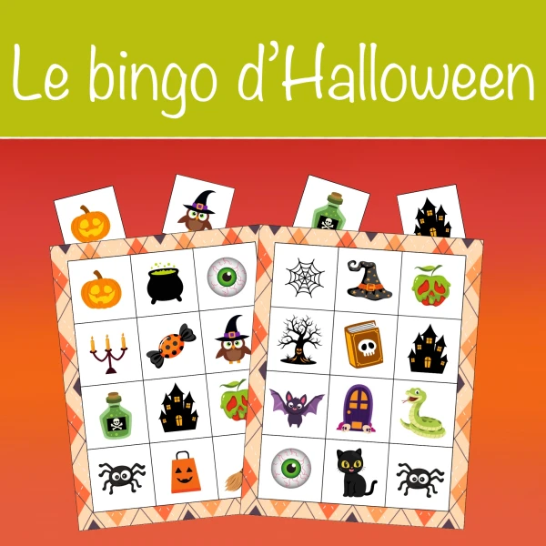 Le bingo d'Halloween 2