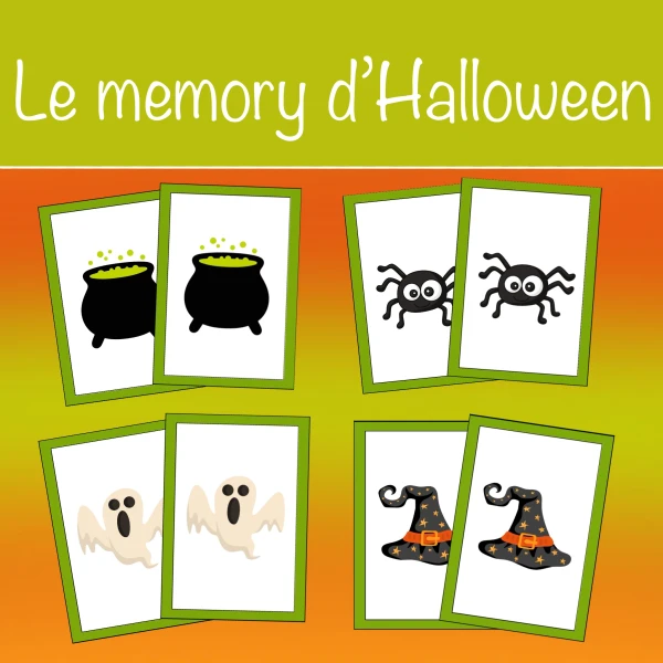 Le memory d'Halloween 2