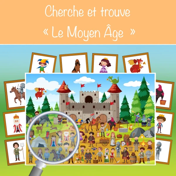 Cherche et trouve "Le Moyen Âge"