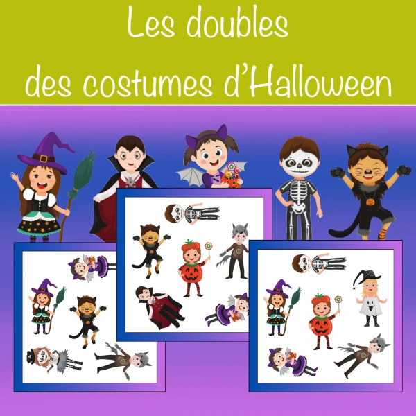 Les doubles des costumes d'Halloween 2