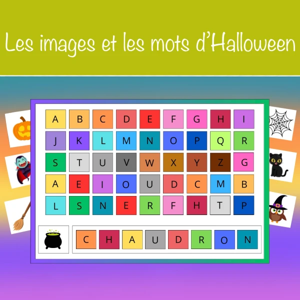 Les images et les mots d'Halloween