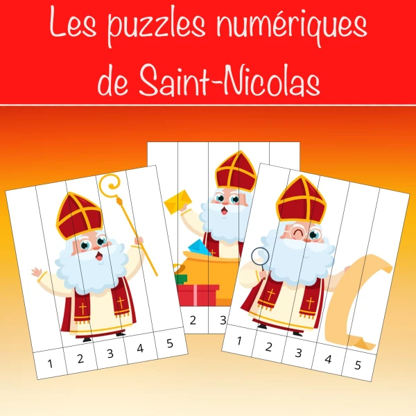Les puzzles numériques de Saint-Nicolas