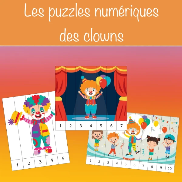 Les puzzles numériques des clowns