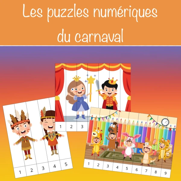 Les puzzles numériques du carnaval