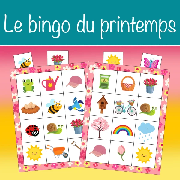 Le bingo du printemps 2