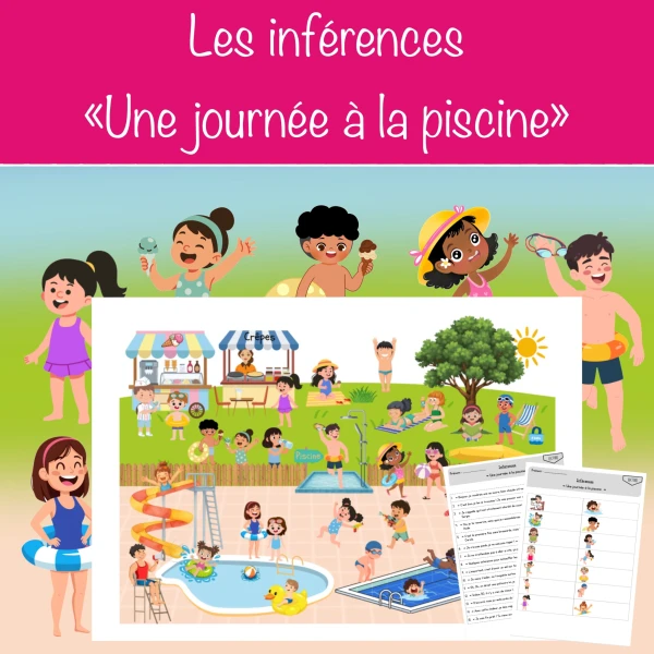 Les inférences "Une journée à la piscine"