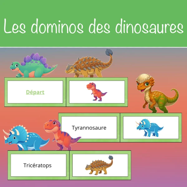Les dominos des dinosaures