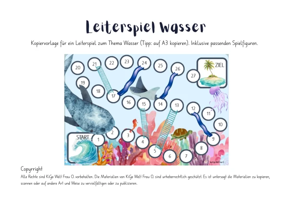 Leiterspiel Wasser